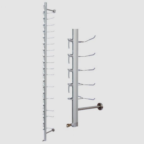 Sunglass Lockable Display Rod Stand