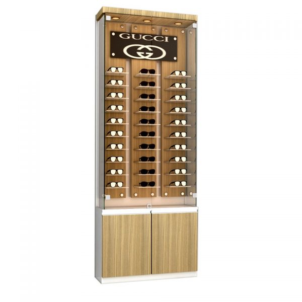 eyewear wall display unit