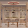 optical store interior design