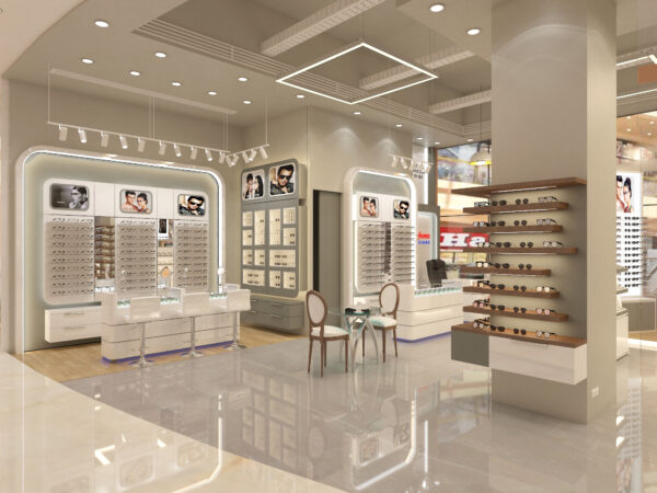 optical retail shop interior design