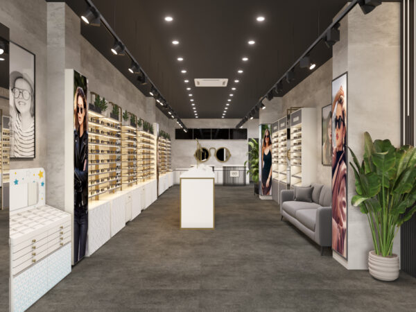 best optical shop design