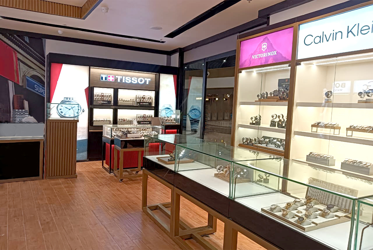 watch store design