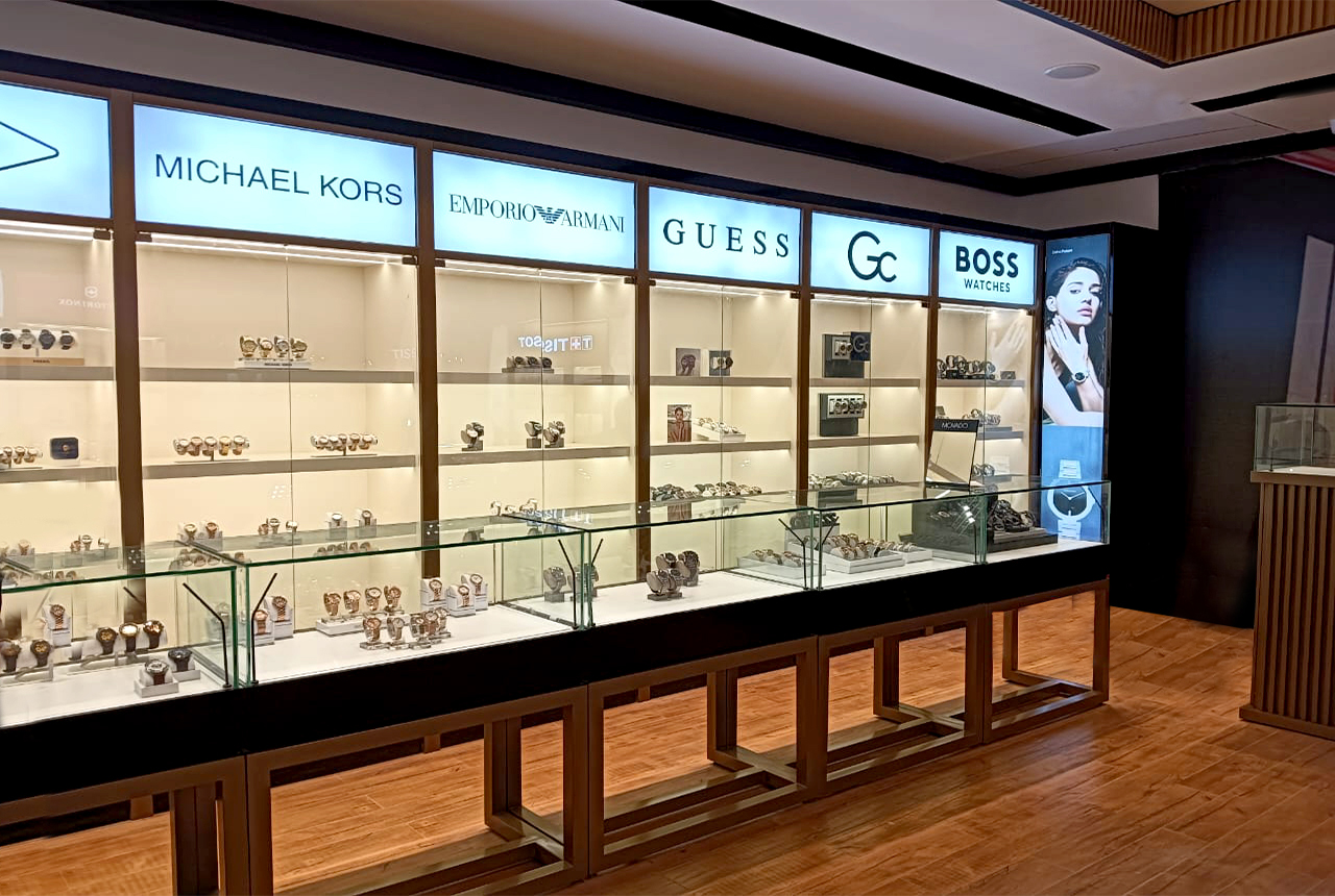 watch store design